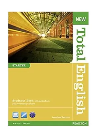 New Total English Starter A1. Student's Book with ActiveBook and Vocabulary Trainer