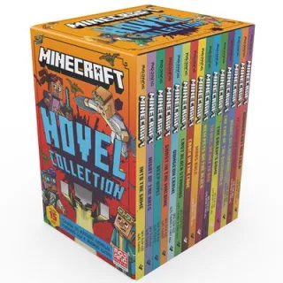 Minecraft 15 Book Fiction Set