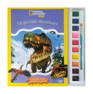 National Geographic Kids. Să pictăm dinozaurii