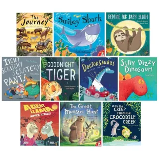 Animal Bed Time Stories Illustrated 10 Picture Books Collection