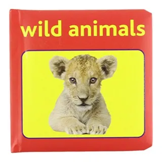 Padded Board Bk Wild Animals
