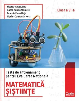 Teste de antrenament pentru Evaluarea Națională 2026. Matematică și Științe. Clasa a VI-a