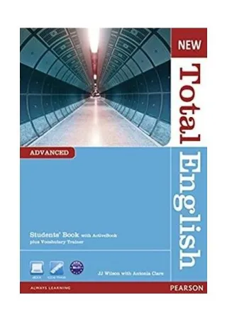 New Total English Advanced B2+. Student's Book with ActiveBook and Vocabulary Trainer