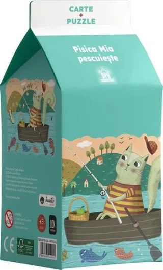 Pisica Mia pescuiește