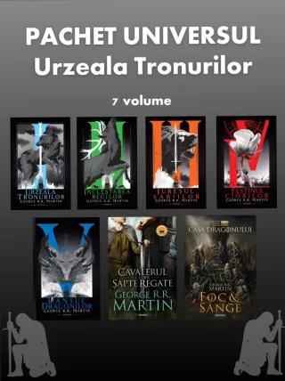 Pachet Universul Urzeala Tronurilor 7 vol.