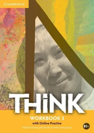 Think Level 3 Workbook with Online Practice B1+