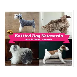Best in Show Knitted Dog Boxed Notecards
