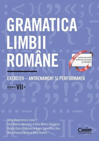 Gramatica limbii române. Clasa a VII-a