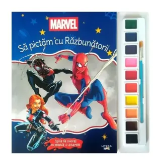 Marvel. Să pictăm cu Răzbunătorii