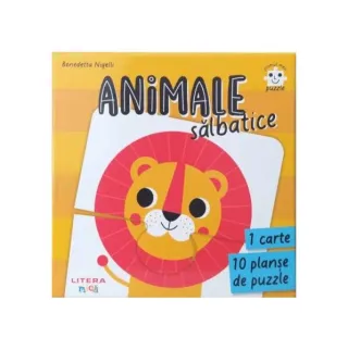 Primul meu puzzle. Animale sălbatice