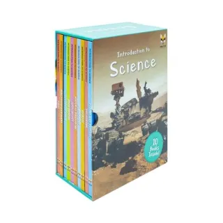 Children Introduction To Science For Beginners (Series 1) 10 Hardback Book collection Set: (Astronomy, Electricity, Food Chains, Forces And Motion, ... Storms, Sun, Moon And Stars, Volcanoes)