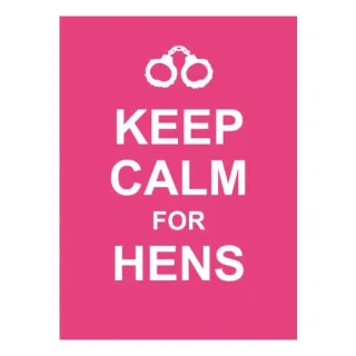 Keep calm for hens