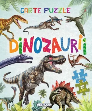 Carte puzzle. Dinozaurii