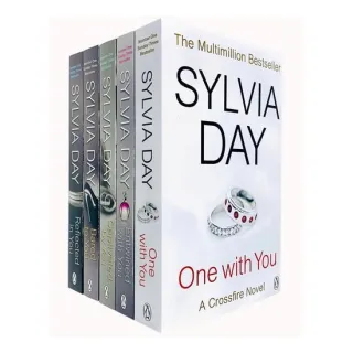 A Crossfire Novel 5 Books Collection Set By Sylvia Day (One With You, Captivated By You, Entwined With You, Reflected In You, Bared To You)