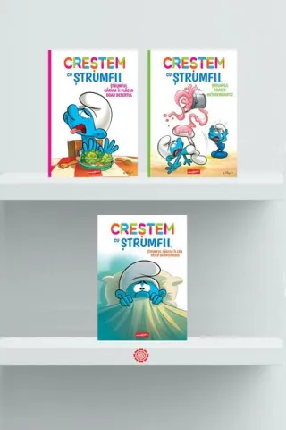 Pachet Seria Creștem cu ștrumfii
