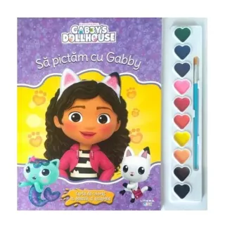 Gabby's Dollhouse. Să pictăm cu Gabby