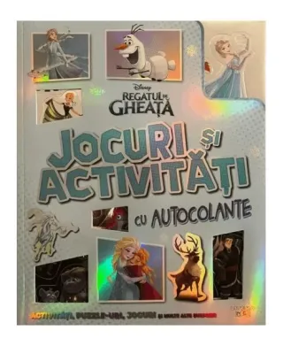 Disney. Regatul de gheață. Jocuri și activități cu autocolante