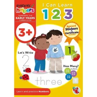 Home Learning: 3+ I Can Learn 123