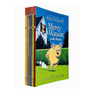 Mercy Watson Series 1-6 Books Collection Set By Kate DiCamillo, Kate DiCamillo