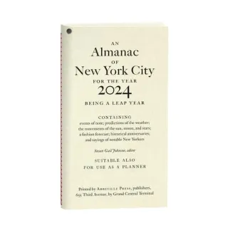 An Almanac Of New York City For The Year 2024