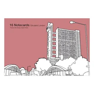 Brutalist London - 16 Notecards