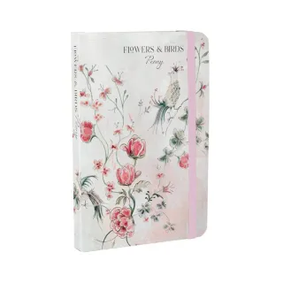 Flowers & Birds - Peony (A6 Notebook)