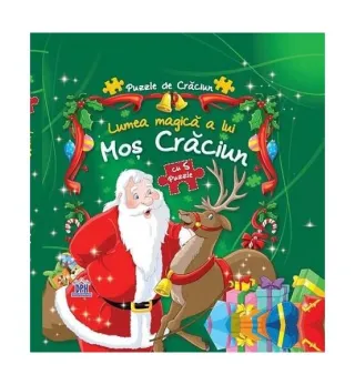 Lumea magică a lui Moș Crăciun. Puzzle de Crăciun