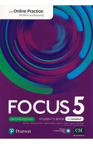 Focus 5 Student's Book and ActiveBook with Online Practice, 2nd edition (B2+)