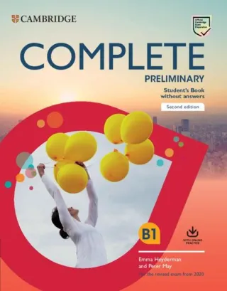 Complete Preliminary Student's Book without Answers with Online Practice