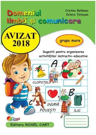 Domeniul Limbă și comunicare. Grupa mare