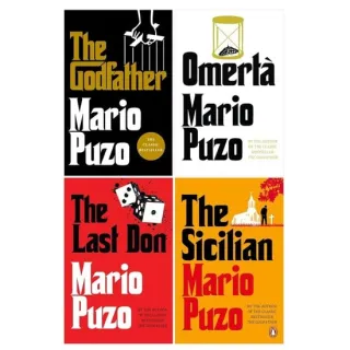 Mario Puzo The Godfather Collection 4 Books Set
