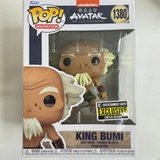 Funko Pop! King Bumi #1380, Avatar The Last Airbender EE Exclusive