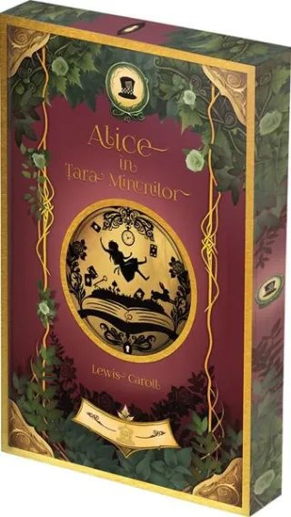 Alice în Țara Minunilor - cu folio și canturi ilustrate