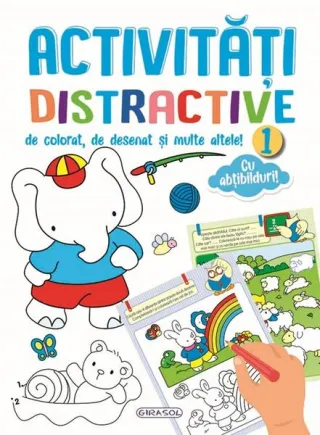 Activități distractive de colorat, de desenat și multe altele 1!