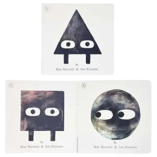 Shape Trilogy Collection 3 Books Set (triangle, Square And Circle) By Mac Barnett
