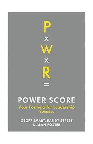 Power Score: Your Formula for Leadership Success