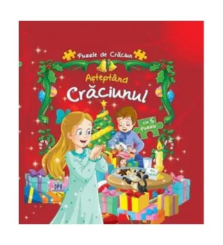Așteptând Crăciunul. Puzzle de Crăciun