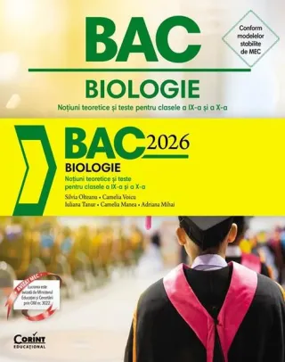 BAC 2026. Biologie. Clasele IX-X