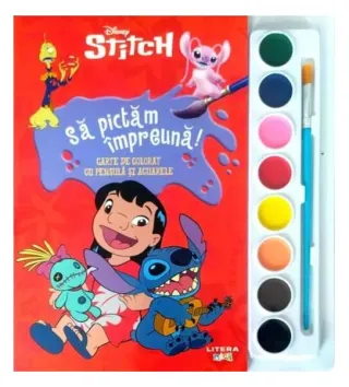 Disney. Stitch. Să pictăm împreună!