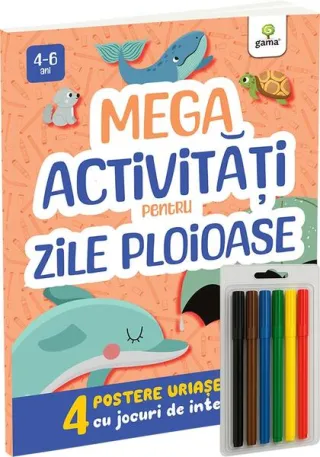 Mega activități pentru zile ploioase