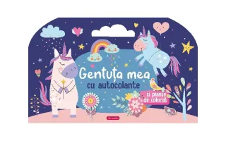 Gentuța mea cu autocolante și planșe de colorat