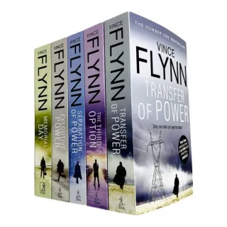 A Mitch Rapp Novel Series 5 Books Collection Set By Vince Flynn (Transfer Of Power, The Third Option, Separation of Power, Executive Power, Memorial Day)
