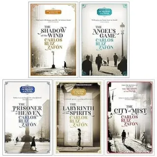 The Cemetery of Forgotten Books 1-5 Collection Set, Carlos Ruiz Zafon