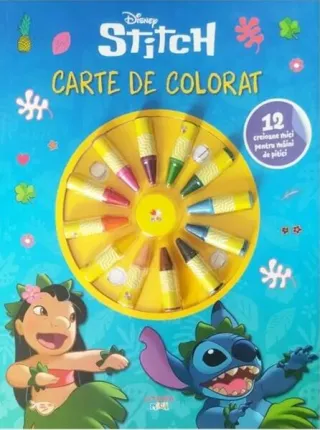Disney. Stitch. Carte de colorat