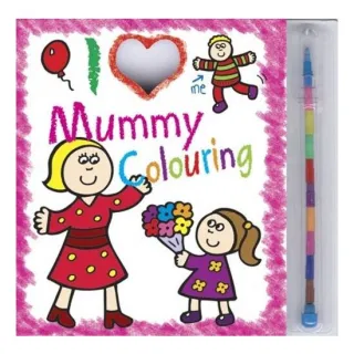 I Love Mummy Colouring Pad