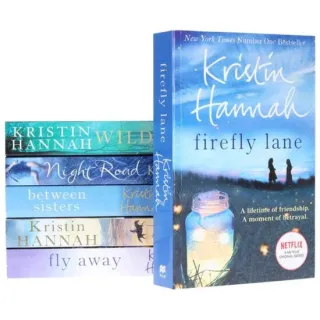 Kristin Hannah 6 Books Collection Set (Firefly Lane, Wild, Night Road, Between Sisters, True Colours & Fly Away)