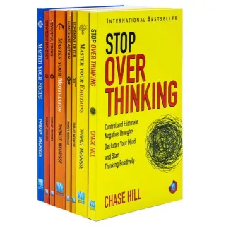 Thibaut Meurisse 8 Books Collection Set (dopamine Detox, Immediate Action, Strategic Mindset, Powerful Focus, Master Your Emotions, Master Your Motivation & Master Your Focus)