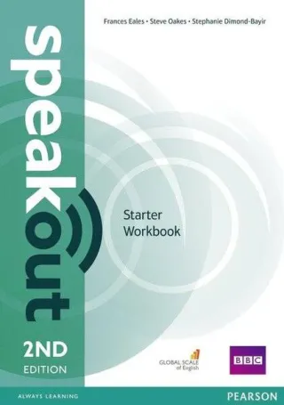 Speakout A1 Starter 2nd Edition Workbook with Key