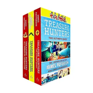 Treasure Hunters Series 6-8 Books Collection