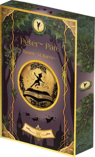 Peter Pan - cu folio și canturi ilustrate